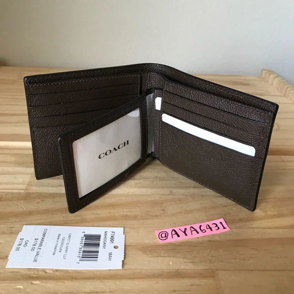 Coach wallet men🎈🎈